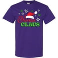 thumbnail image 3 of Inktastic Nana Claus with Christmas Santa Hat and Snowflakes T-Shirt, 3 of 5