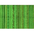 thumbnail image 1 of Ahgly Company Indoor Rectangle Abstract Green Modern Area Rugs, 4' x 6', 1 of 4
