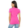 thumbnail image 3 of Bella + Canvas Ladies' Jersey Short-Sleeve Deep V-Neck T-Shirt - B6035, 3 of 4