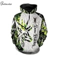 thumbnail image 4 of Sudaderas con capucha para hombre, suéter con capucha para pareja, chándal con gráfico de animales, ropa de calle para exteriores, otoño, 4 of 4
