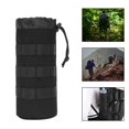 thumbnail image 1 of Water Bottle Bag, Drink Bottle Holder with Drawstring Closure, 2 Black, 1 of 10