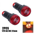 thumbnail image 7 of 12V Indicator Buzzer 22mm AC/DC AD16-22SM Alarm Indicator Light Brand New, 7 of 7