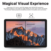 Android 14 Tablet, 2 in 1 Tablet with Keyboard, 14GB RAM 128GB ROM, 1TB Expand, 4G LTE and 5G Wifi, 13MP+8MP, Unisoc Octa-Core Processor