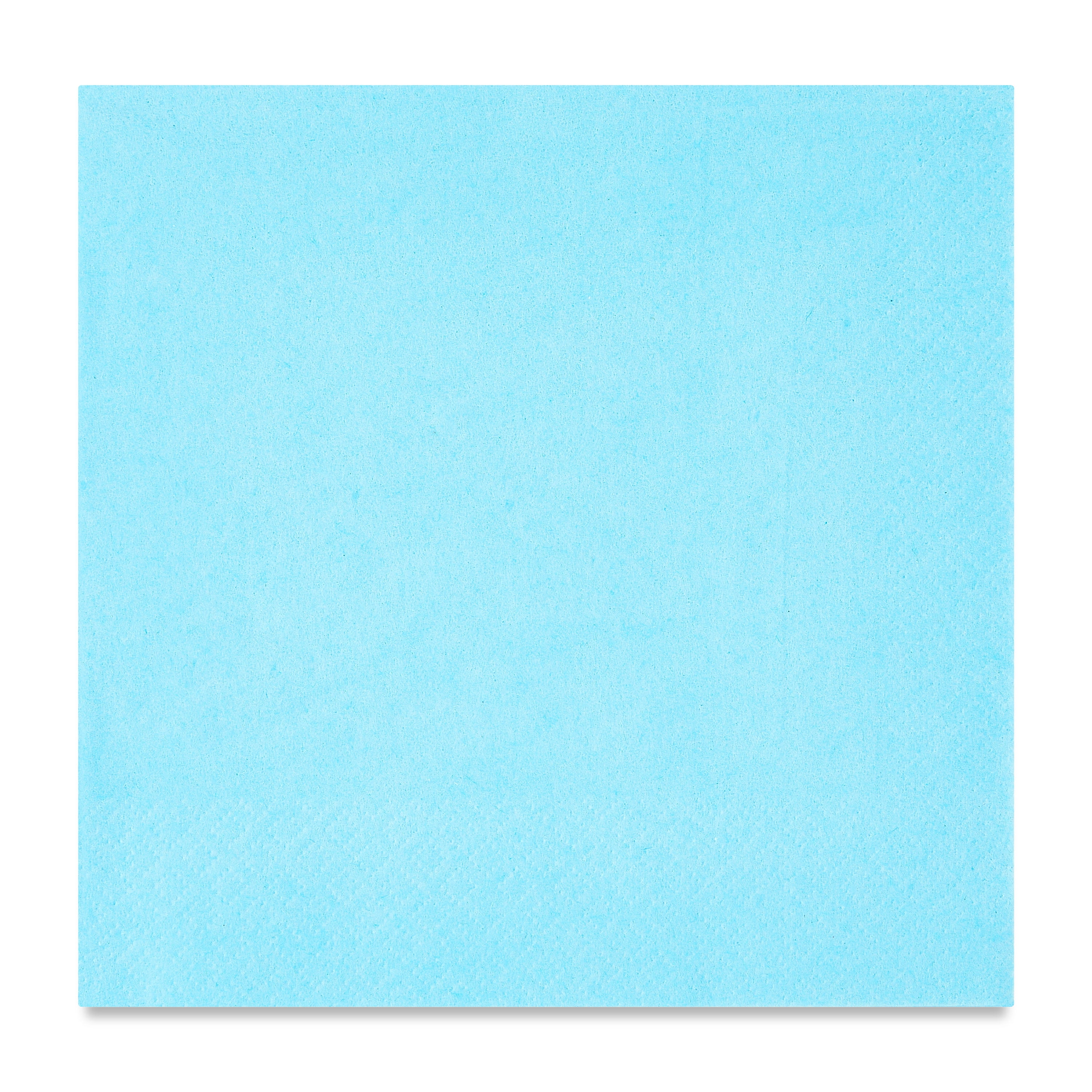 (6 pack) 24CT 6.5IN x 6.5IN Light Blue Disposable Paper Napkins by Way To Celebrate