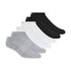 thumbnail image 1 of Pack de 6 calcetines escotados DKNY para hombre, gris y azul, tallas 10-13, 1 of 7
