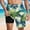 Green, variant on Tropical Resort Beach Hawaiian Shorts for Men 2025 Summer Funny Drawstring Holiday Shorts with Pockets Funny Pattern Short Pants