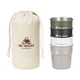 thumbnail image 4 of 4 tazas de acero inoxidable para acampar, vasos para beber con bolsa de transporte, capacidad de 300 ml, taza para beber, taza de café para viajes al Estilo B, 4 of 8