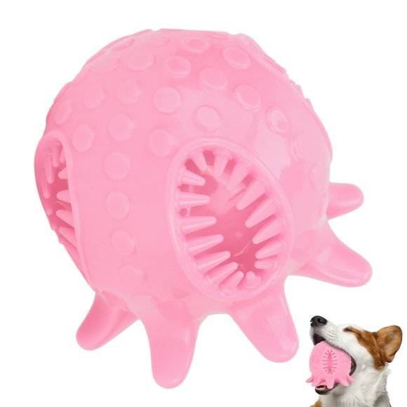 Octopus Shape Chew Toy, Deep Cleaning Eliminate Boredom Dog Toothbrush Toy Dog Teeth Cleaning Chew Ball For Entertainment