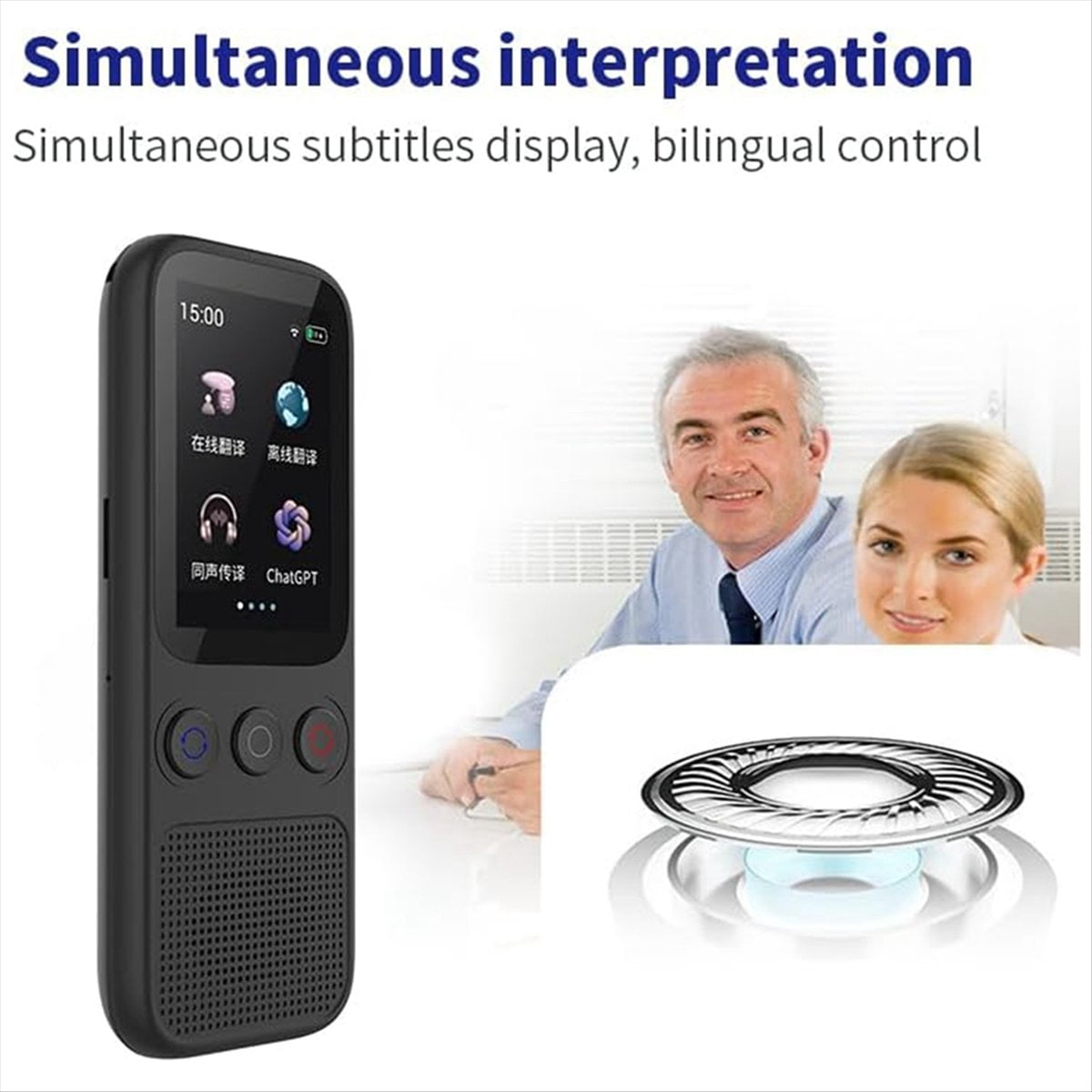 Language Translator Device, Instant Offline Language Translator Device Support 138 Languages, Voice Translator Offline