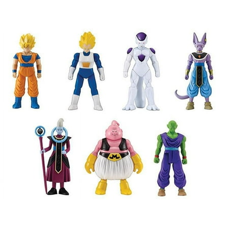 Dragon Ball Super Spin Battlers Figure, Single Blind Pack, 2.5 Inch (Pack of 4)