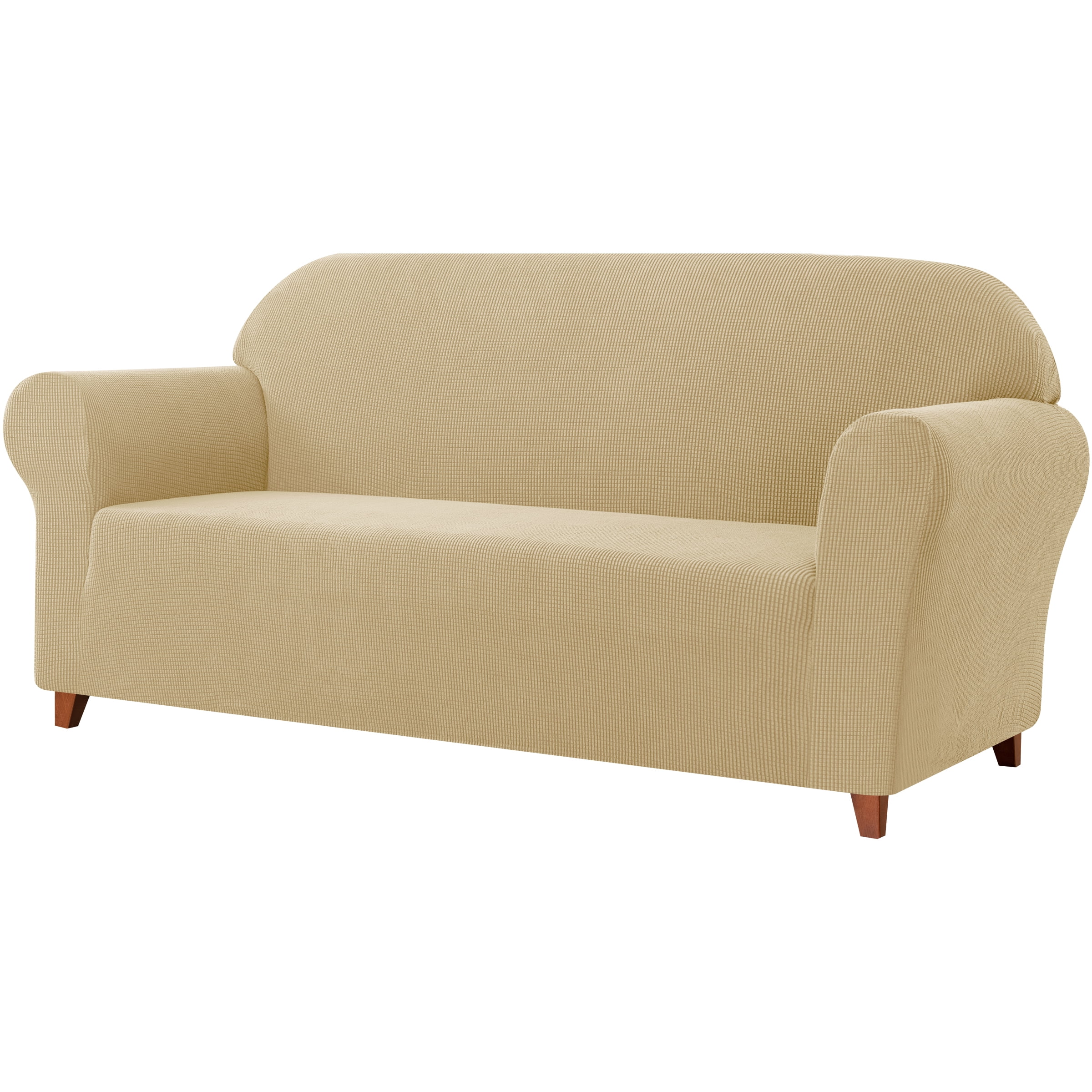 Subrtex Sofa Cover 1 Piece Slipcover with extra Stretch Cushion Seat