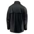 thumbnail image 3 of Men's Fanatics Black Calgary Flames Authentic Pro Locker Room Rink Raglan Full-Zip Jacket, 3 of 3