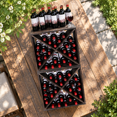 Solid Tech Countertop Wine Racks Countertop Solid Wood Stackable Storrustic Retro Cube 48 ...