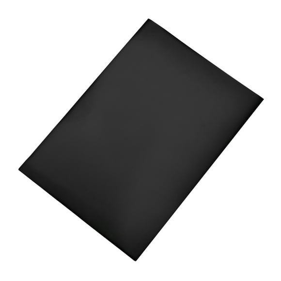 Unique Bargains A4 Size Plain Magnet Sheets for Crafts or Applying Adhesive Items 24 Mil Black