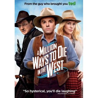 超激レア　A MILLION WAYS TO DIE IN THE WEST SDS, DVD, A Million Ways to Die in the West, MPAA R - Walmart.com