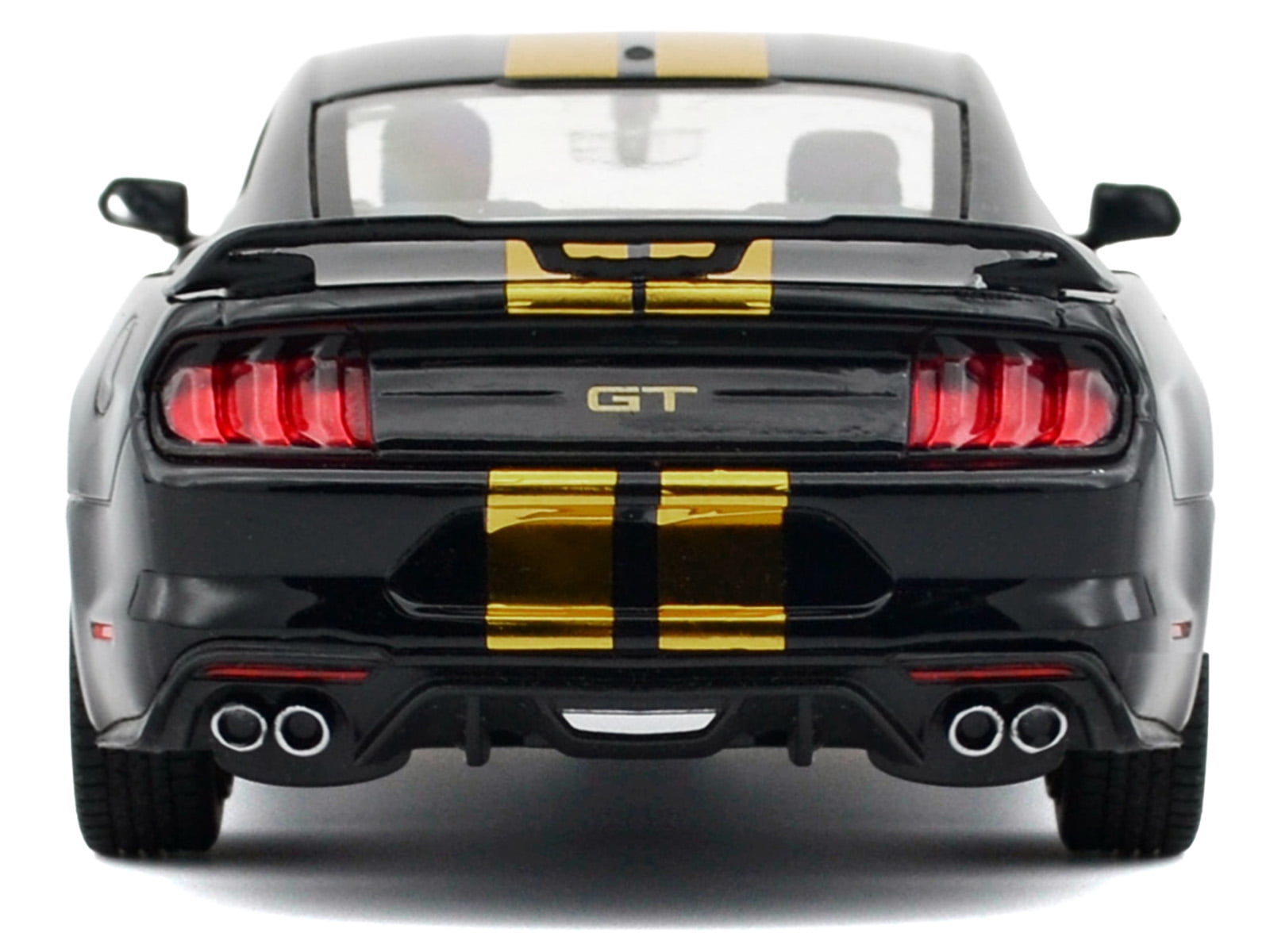 2018 Ford Mustang GT 5.0 Black with Gold Stripes and Graphics