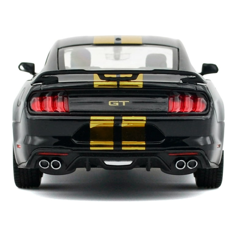 2018 Ford Mustang GT 5.0 Black with Gold Stripes and Graphics
