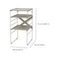 thumbnail image 3 of Joseph Joseph Level Adjustable Shoe Rack - Stores 4 Pairs, 3 of 6