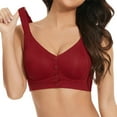 thumbnail image 1 of Brasier sin Varillas Mujer Bralette Cómodo sin Costuras para Realce, Ligero Acolchado, sin Aros, Suave, sin Tirantes Mediana, 1 of 5
