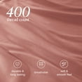 thumbnail image 6 of Bare Home Organic Cotton Duvet Cover Set - 400 Thread Count - Sateen Weave - Twin/Twin XL, Dusty Rose, 2-Pieces, 6 of 10