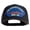 Black, variant on USS Pennsylvania BB 38 Blue Patched Solid Cotton Twill 5 panel Mesh Back Cap - Navy OSFM