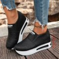 thumbnail image 2 of Elegant On Casual Shoe for Stylish Upper Everyday Comfort Fashion Flat Women's Breathable Walking Sneakers Lightweight Non- Outdoor, 2 of 8