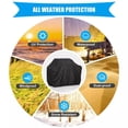 thumbnail image 2 of 57 Inch Grill Cover for Outdoor Grill - Waterproof Gas Grill BBQ Cover with Air Vent for Weber, Nexgrill, Char Broil, 2 of 8
