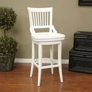 American Heritage Billiards 30" Liberty Bar Stool in Antique White