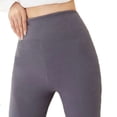 thumbnail image 2 of UJNDER Women's No See Through High Waisted Yoga Pants for Workout Running Legging Comfort Gray XL, 2 of 6