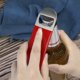 thumbnail image 2 of 4 pcs bottle opener stainless steel straight plate portable wine opener (red), 2 of 4