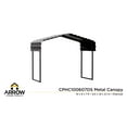 thumbnail image 4 of Arrow 10 x 6 x 7 ft Charcoal 7' Metal Canopy, 4 of 9