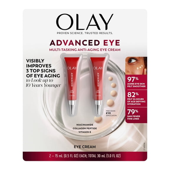 Olay Advanced Anti-Aging Eye Cream 2 Pack, 0.51 Fl Oz