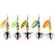 thumbnail image 3 of Señuelo Giratorio Pesca Con Anzuelo Triple Y Plumas Cuchara Giratoria Metal Color Azul, 3 of 8
