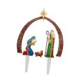 thumbnail image 1 of Adorno navideño con luz para el jardín, decoración navideña para exteriores, belén de , suministros para el patio y vacaciones Estilo C, 1 of 7