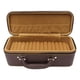 thumbnail image 2 of Caja de brazalete portátil Caja de almacenamiento de regalos Organizador para tocador de compromiso Mujeres marrón Hugo Caja de brazalete, 2 of 8