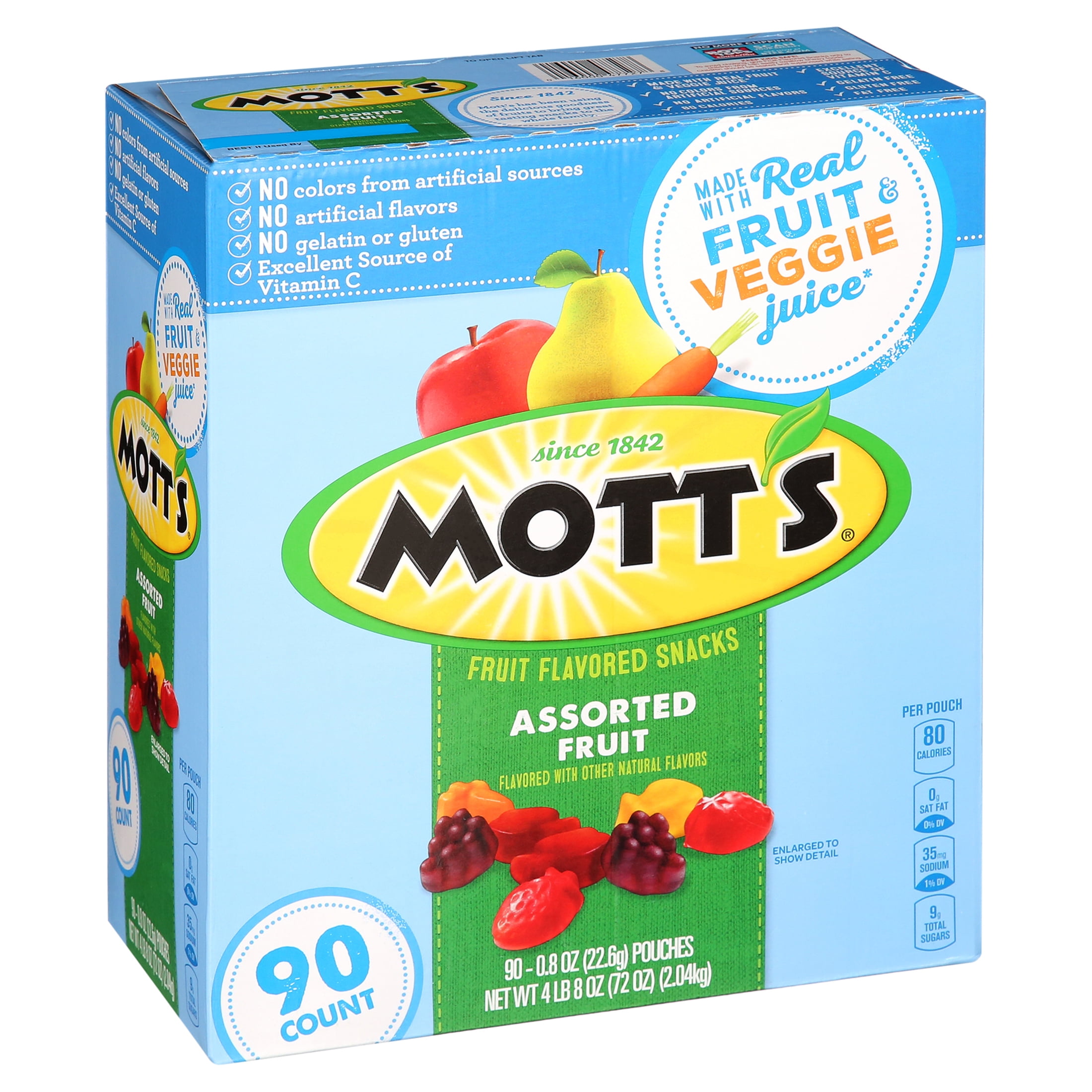 Mott's Medley Assorted Fruit Flavored Snacks (90 ct.)