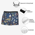 thumbnail image 3 of Fotbe Marine Nautical Calzoncillos Tipo Boxer con Bolsa de Soporte Total para Hombre, X-Temp Fresco, Transpirable y de Secado Rápido-X-Large, 3 of 5