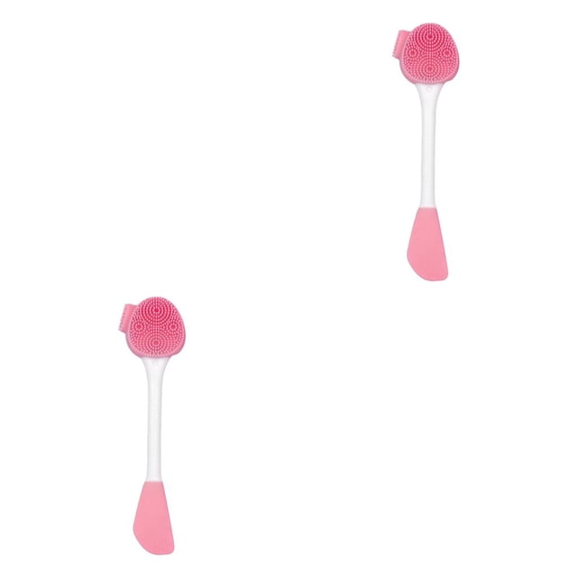Seitruly Cepillo limpiador Facial de silicona de doble cara, cepillo de de masaje Facial para el cabello suave, removedor de espinillas, Type10 NO10