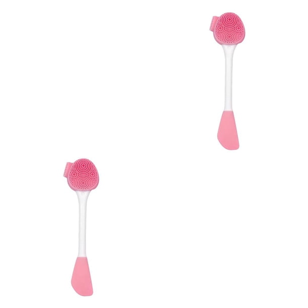 Seitruly Cepillo limpiador Facial de silicona de doble cara, cepillo de de masaje Facial para el cabello suave, removedor de espinillas, Type10 NO10
