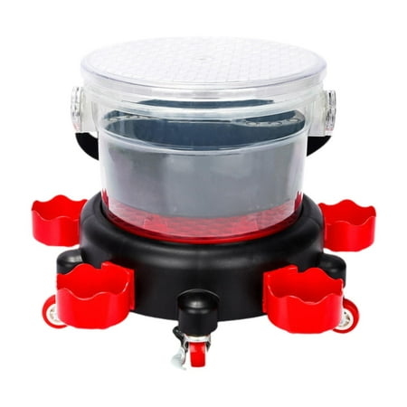 Zxpjkyu Car Wash Bucket with Dolly Kit Versatile Rolling Swivel Caster for Comprehensive
