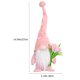 thumbnail image 2 of BESTYASH Delicate Pink Gnome Decor with Bushy Beard Suitable for Festival Decoration, 2 of 7
