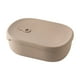 thumbnail image 2 of Fiambrera de silicona apta para alimentos de 1000 ml - Apto para microondas hasta 210 °C - Tapa hermética - Recipiente reutilizable resistente al calor - Apto para lavavajillas - Caja portáti, 2 of 5