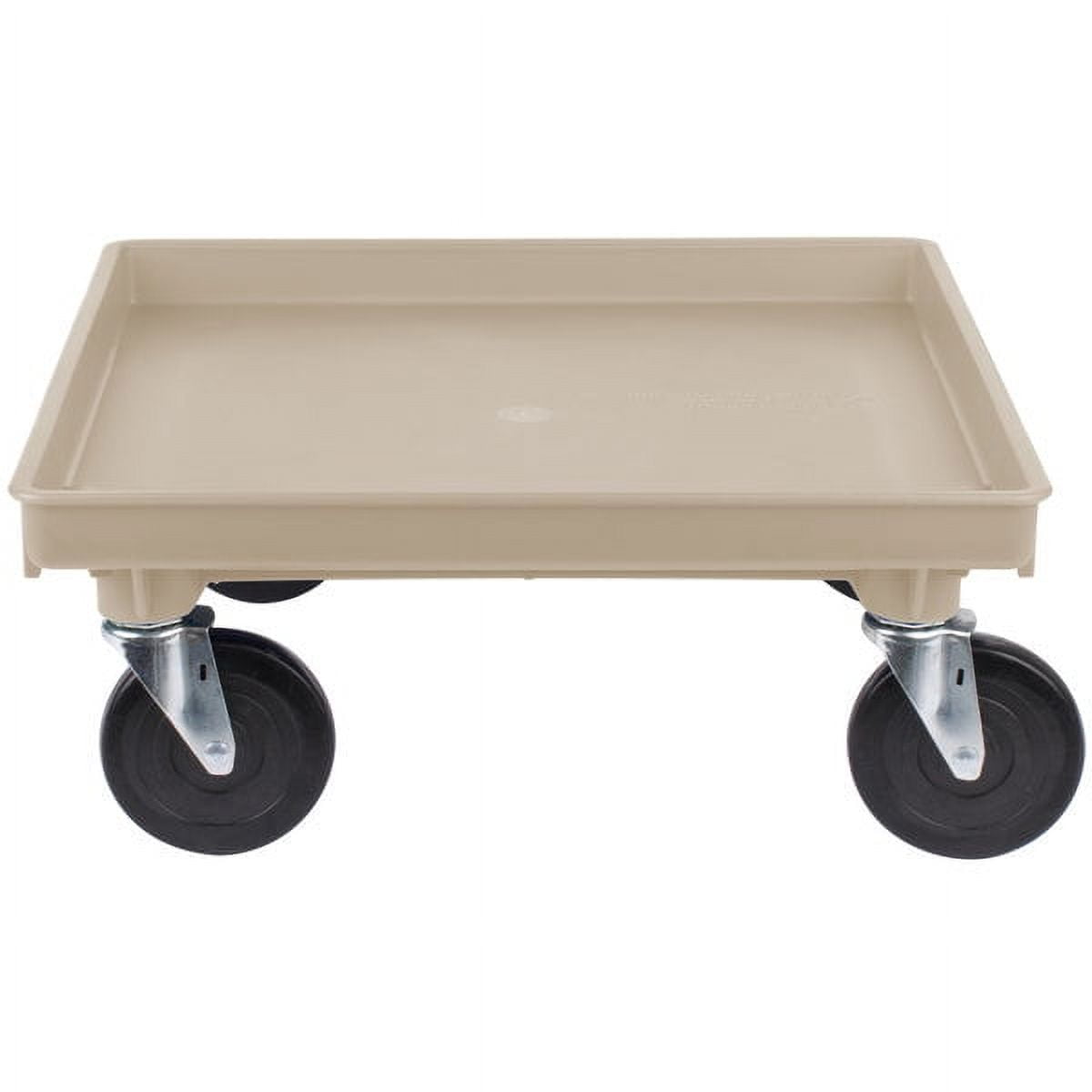 Traex 1697 Beige Glass Rack Dolly without Handles