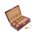 thumbnail image 3 of Tachiuwa Wooden Jewelry Box with Jewelry Organizer Box for Necklaces Rings D, 3 of 9