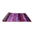 thumbnail image 2 of Ahgly Company Indoor Square Oriental Purple Modern Area Rugs, 5' Square, 2 of 4