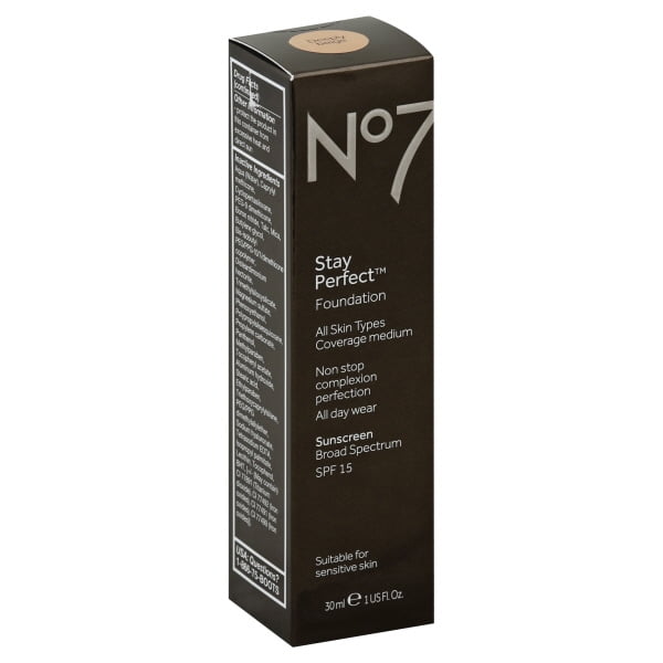 No7 Stay Perfect Foundation SPF 15 Shade Deeply Beige 1oz