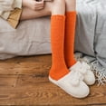 thumbnail image 7 of MZXELPRJD No Show Socks Womens Warm Christmas Fashion Windproof Printing Mid Tube Socks Long Tube Socks, Womens Socks Size 7-9 Orange, 7 of 7