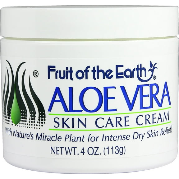 Fruit of the Earth Aloe HYZ01 Vera Skin Care Cream, 4 Ounce