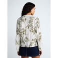 thumbnail image 3 of Scoop Women’s Blouson Sleeve Shirt, Sizes XS-4X, 3 of 5