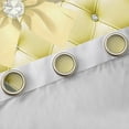 thumbnail image 4 of Feelyou Yellow High Heel Curtains 2-Pack (52x84), Girls Sequin Diamond Window Curtains, 4 of 6